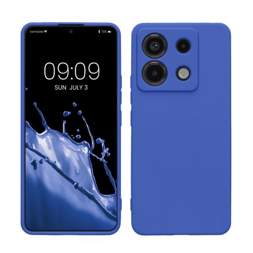 Kwmobile калъф за Xiaomi Redmi Note 13 Pro 5G, син, силиконов, KWM000020LD010C