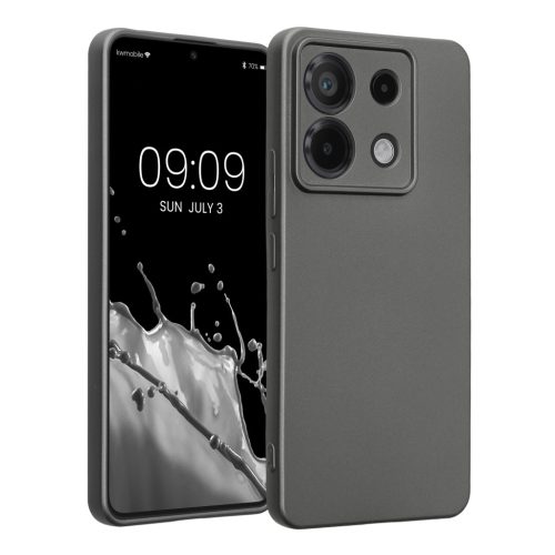 Kwmobile калъф за Xiaomi Redmi Note 13 Pro 5G, сив, силиконов, KWM000020LE005C