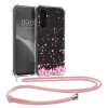 Kwmobile калъф с връзка за връзка за Samsung Galaxy S23 FE, многоцветен, силиконов, KWM000021RO001C