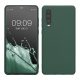 Kwmobile калъф за Huawei P30, зелен, силиконов, KWM000009MF021C