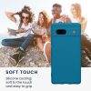 Kwmobile калъф за Google Pixel 7a, син, силиконов, KWM000019YF027C