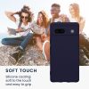 Kwmobile калъф за Google Pixel 7a, тъмносин, силиконов, KWM000019YF028C