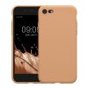 Kwmobile калъф за Apple iPhone SE (2022)/iPhone SE (2020)/iPhone 8, кремав, силиконов, KWM0000083F052C
