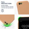 Kwmobile калъф за Apple iPhone SE (2022)/iPhone SE (2020)/iPhone 8, кремав, силиконов, KWM0000083F052C