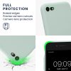 Kwmobile калъф за Apple iPhone SE (2022)/iPhone SE (2020)/iPhone 8, светло зелен, силиконов, KWM0000083F053C