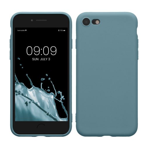 Kwmobile калъф за Apple iPhone SE (2022)/iPhone SE (2020)/iPhone 8, зелен, силиконов, KWM0000083F054C