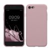 Kwmobile калъф за Apple iPhone SE (2022)/iPhone SE (2020)/iPhone 8, светло лилав, силиконов, KWM0000083F055C