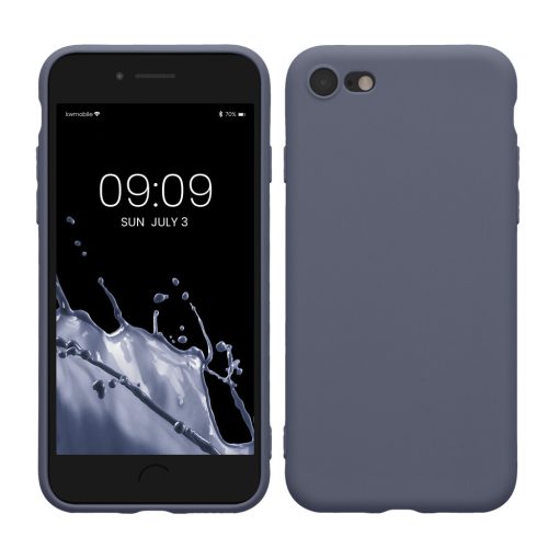 Kwmobile калъф за Apple iPhone SE (2022)/iPhone SE (2020)/iPhone 8, сив, силиконов, KWM0000083F056C