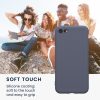 Kwmobile калъф за Apple iPhone SE (2022)/iPhone SE (2020)/iPhone 8, сив, силиконов, KWM0000083F056C