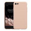 Kwmobile калъф за Apple iPhone SE (2022)/iPhone SE (2020)/iPhone 8, кремав, силиконов, KWM0000083F057C