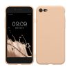 Kwmobile калъф за Apple iPhone SE (2022)/iPhone SE (2020)/iPhone 8, кремав, силиконов, KWM0000083F062C