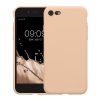 Kwmobile калъф за Apple iPhone SE (2022)/iPhone SE (2020)/iPhone 8, кремав, силиконов, KWM0000083F062C