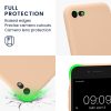 Kwmobile калъф за Apple iPhone SE (2022)/iPhone SE (2020)/iPhone 8, кремав, силиконов, KWM0000083F062C