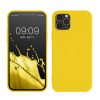 Kwmobile калъф за Apple iPhone 12/iPhone 12 Pro, жълт, силиконов, KWM0000129A055C