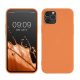 Kwmobile калъф за Apple iPhone 12/iPhone 12 Pro, оранжев, силиконов, KWM0000129A056C