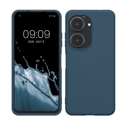 Kwmobile калъф за Asus Zenfone 10/Zenfone 9, син, силиконов, KWM0000171G007C