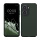 Kwmobile калъф за Asus Zenfone 10/Zenfone 9, тъмнозелен, силиконов, KWM0000171G008C