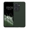 Kwmobile калъф за Asus Zenfone 10/Zenfone 9, тъмнозелен, силиконов, KWM0000171G008C