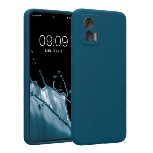 Kwmobile калъф за Motorola Edge 30 Neo, зелен, силиконов, KWM000018PE010C