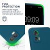 Kwmobile калъф за Motorola Edge 30 Neo, зелен, силиконов, KWM000018PE010C