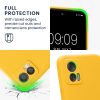 Kwmobile калъф за Motorola Edge 30 Neo, жълт, силиконов, KWM000018PE012C