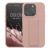 Kwmobile калъф за Apple iPhone 15 Pro, светло розов, силиконов, KWM000020EK004C