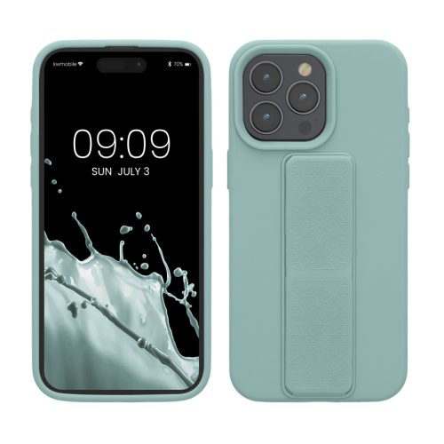 Kwmobile калъф за Apple iPhone 15 Pro Max, светло зелен, силиконов, KWM000020EL003C