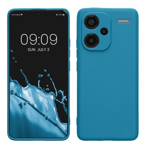 Kwmobile калъф за Xiaomi Redmi Note 13 Pro Plus 5G, син, силиконов, KWM000020OF005C