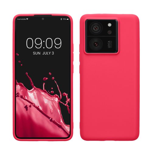 Kwmobile калъф за Xiaomi 13T/13T Pro, розов, силиконов, KWM000020IV009C