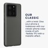 Kwmobile калъф за Xiaomi 13T/13T Pro, сив, силиконов, KWM000020IW005C