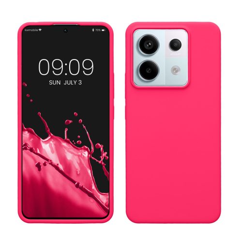 Kwmobile калъф за Xiaomi Redmi Note 13 Pro 5G, розов, силиконов, KWM000020LF006C