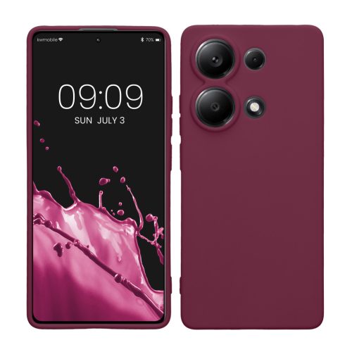 Kwmobile калъф за Xiaomi Redmi Note 13 Pro, лилав, силиконов, KWM000020LY006C