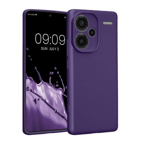 Kwmobile калъф за Xiaomi Redmi Note 13 Pro Plus 5G, син, силиконов, KWM000020OL002C