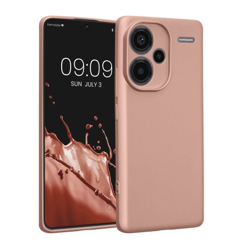 Kwmobile калъф за Xiaomi Redmi Note 13 Pro Plus 5G, розов, силиконов, KWM000020OL003C