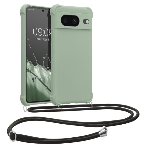 Kwmobile калъф с връзка за връзка за Google Pixel 8, светло зелен, силиконов, KWM0000208T005C