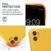 Kwmobile калъф за Apple iPhone 11, жълт, силиконов, KWM000016XQ012C