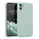 Kwmobile калъф за Apple iPhone 11, светло зелен, силиконов, KWM000016XQ014C