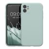 Kwmobile калъф за Apple iPhone 11, светло зелен, силиконов, KWM000016XQ014C