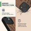 Kwmobile калъф за Apple iPhone 15, кафяв, дърво/силикон, KWM000020EG003C