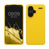 Kwmobile калъф за Xiaomi Redmi Note 13 Pro Plus 5G, жълт, силиконов, KWM000020KH011C