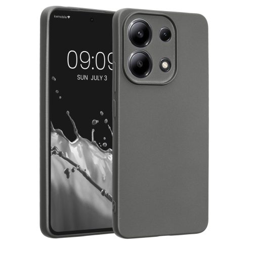 Kwmobile калъф за Xiaomi Redmi Note 13, сив, силиконов, KWM000020OM002C