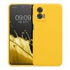 Kwmobile калъф за Motorola Moto G73, жълт, силиконов, KWM000018HA005C
