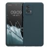 Kwmobile калъф за Motorola Moto G73, тъмнозелен, силиконов, KWM000018HA008C