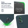 Kwmobile калъф за Motorola Moto G73, тъмнозелен, силиконов, KWM000018HA008C