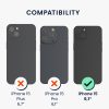 Kwmobile калъф за Apple iPhone 15, кремав, силиконов, KWM000020CA009C