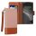 Kwmobile калъф за Samsung Galaxy S22, светло розов/кафяв, текстил/силикон, KWM000021SB001C