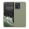 Kwmobile калъф за Motorola Moto G84, светло зелен, силиконов, KWM000022NO011C