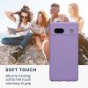 Kwmobile калъф за Google Pixel 7a, лилав, силиконов, KWM000019YF032C