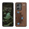 Kwmobile Кейс за Xiaomi Redmi Note 13 Pro Plus 5G, Кафяв, Дървен/Силиконов, KWM000020KL005C