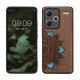 Kwmobile Кейс за Xiaomi Redmi Note 13 Pro Plus 5G, Кафяв, Дървен/Силиконов, KWM000020KL005C